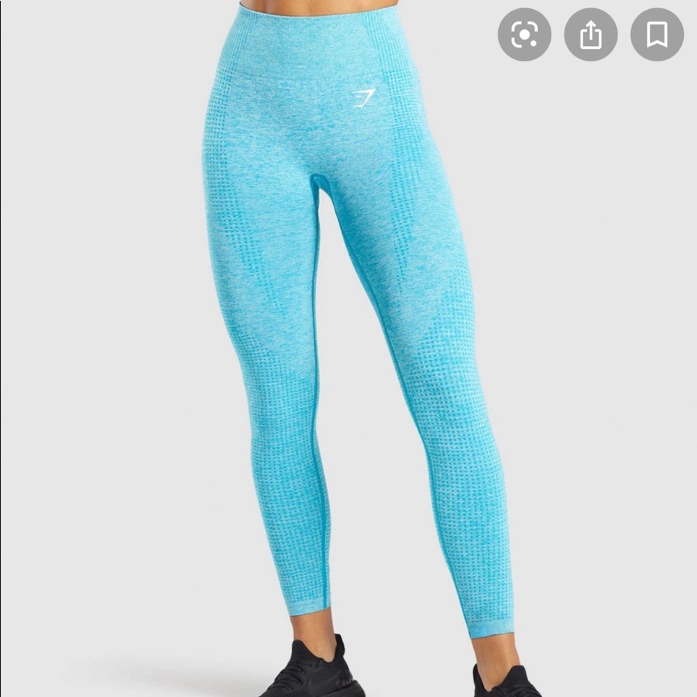 Light blue vital seamless Gymshark leggings